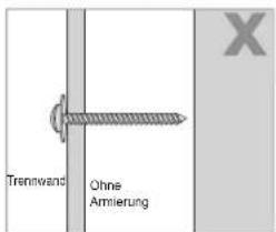 SAMSUNG WMN4277TT - Zusammenbau der Wandhalterung - 3
