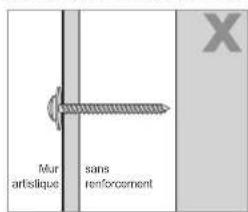 SAMSUNG WMN4277TT - Installation du support mural - 1