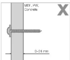 SAMSUNG WMN8000SXT - Wall Mount Installation Precautions - 6
