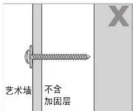 SAMSUNG WMN8000SXT - 不同墙壁类型的标准安装要求 - 7