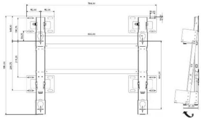 SAMSUNG WMN8000SXT - Especificações do produits - 1