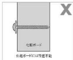 SAMSUNG WMN8000SXT - 壁面の種類ごの標準設置要件 - 8