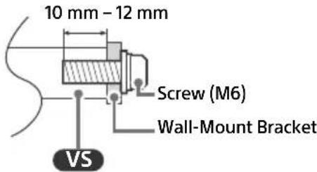 SONY Bravia XR-77A80CK - Wall-Mount Bracket Installation Information - 1