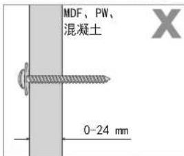 SAMSUNG WMN4070TT - 本安装前应检查墙壁的类型。 - 6
