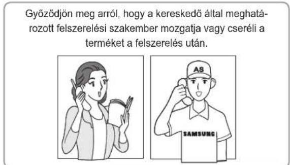 SAMSUNG WMN4070TT - Biztonsági óvintézkedések - 1