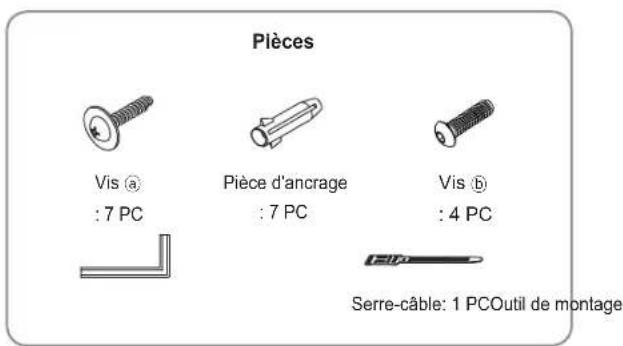 SAMSUNG WMN4070TT - Fixation murale complète - 3