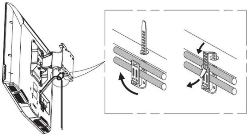 SAMSUNG WMN4070TT - Fixing the anchors and screws ⓐ - 8