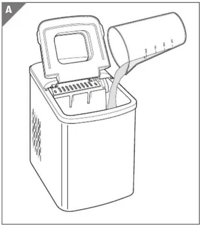 Ambiano GT-EWM-01-US - a) Ajout d'eau - 2