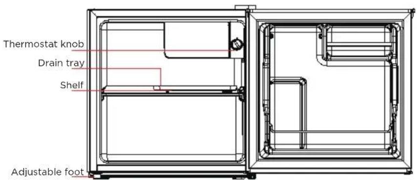 SALORA 47CFB43WH - COMPONENTS - 1