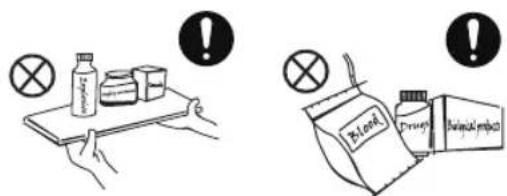 SALORA 47CFB43WH - WARNINGS RELATED TO PLACING ITEMS - 1