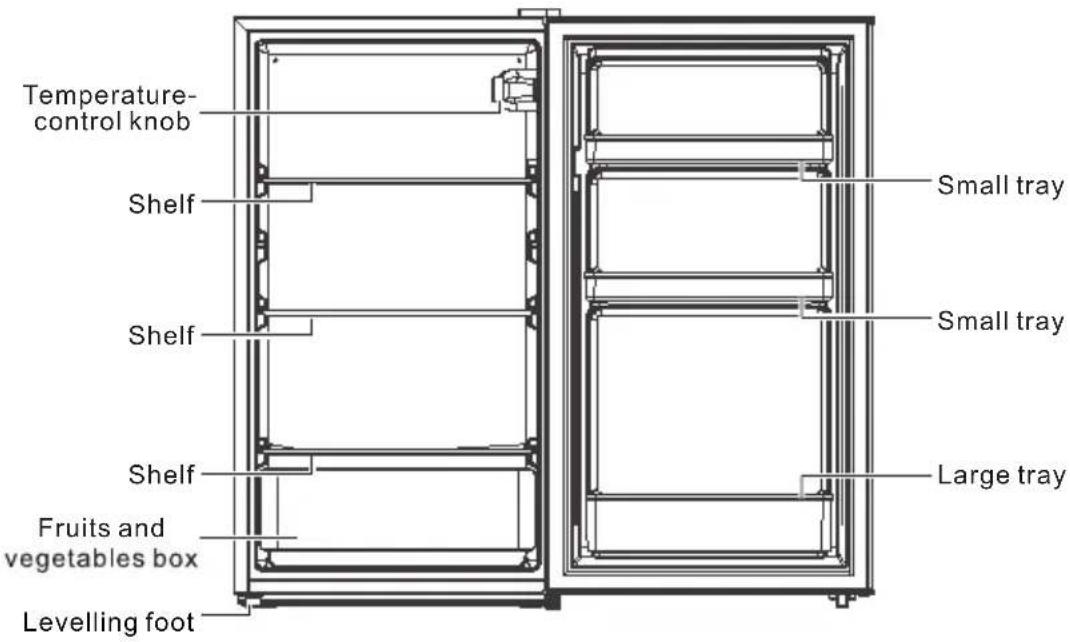SALORA 47CLT93BL - Key components - 1