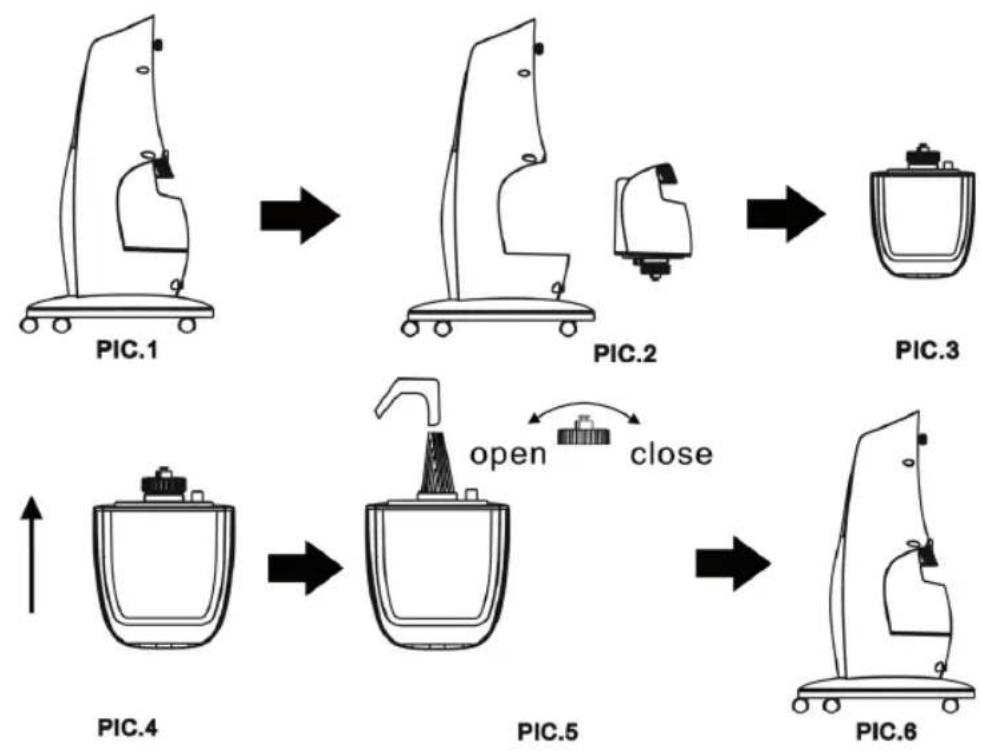 KORONA 81102 - FILLING THE WATER TANK WITH WATER - 1