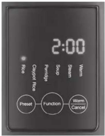 KORONA 58011 - Warm / Cancel (Ohřev/Zrušit) - 1