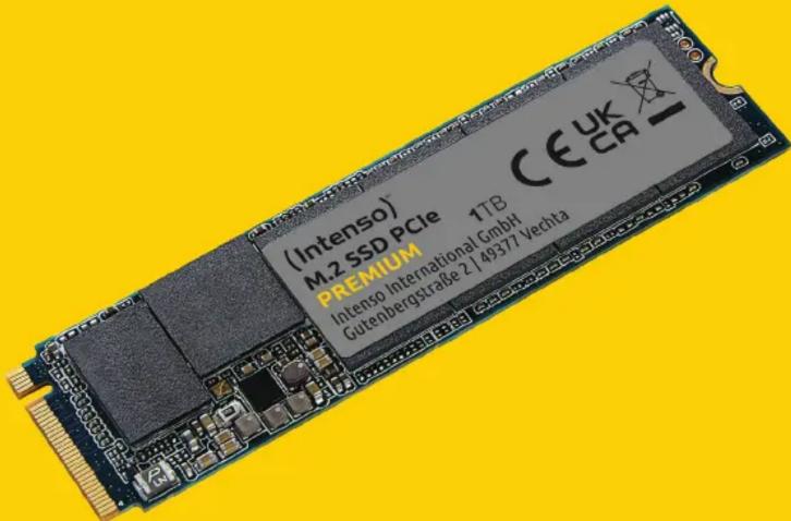 INTENSO M.2 SSD PCIe Premium - 1
