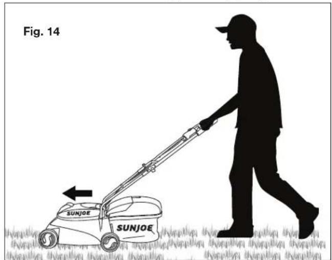 Sun Joe MJ401C-PRO - Starting + Stopping - 4