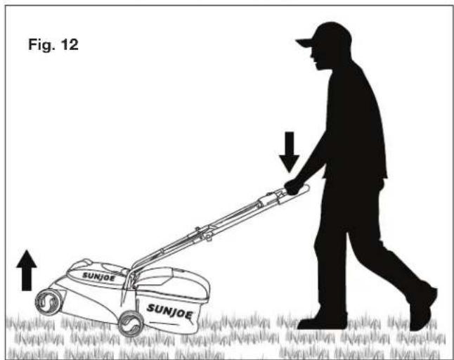 Sun Joe MJ401C-PRO - Starting + Stopping - 2