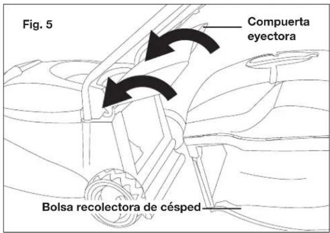 Sun Joe MJ401C-PRO - Ensamblado y colocación del conducto de descarga lateral - 3