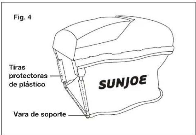 Sun Joe MJ401C-PRO - Ensamblado y colocación del conducto de descarga lateral - 1