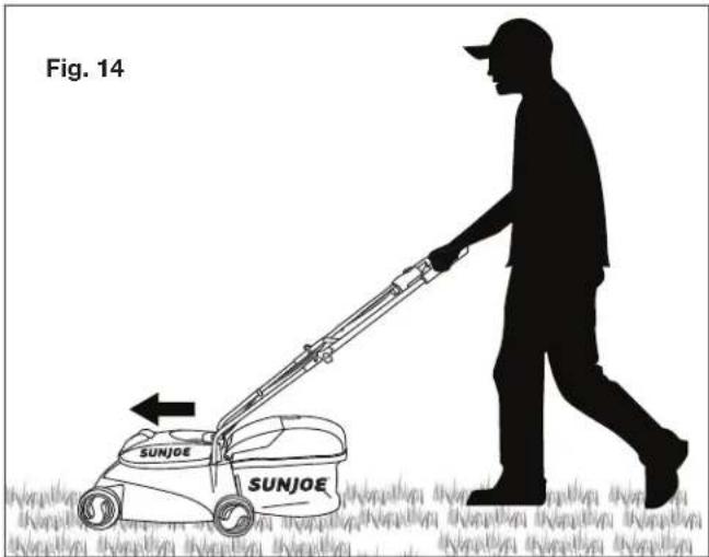 Sun Joe MJ401C-PRO - Démarrage et arrêt - 4