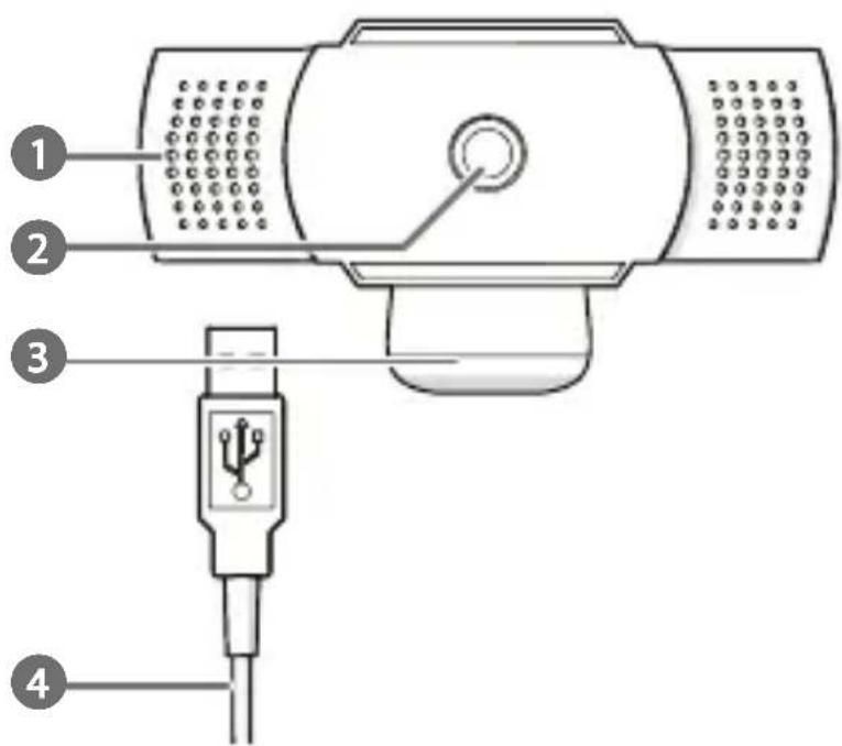 NEDIS WCAM110BK - 1