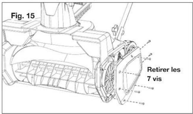 Snow Joe SJ624E-ES - Remplacement de la tarière en plastique - 1