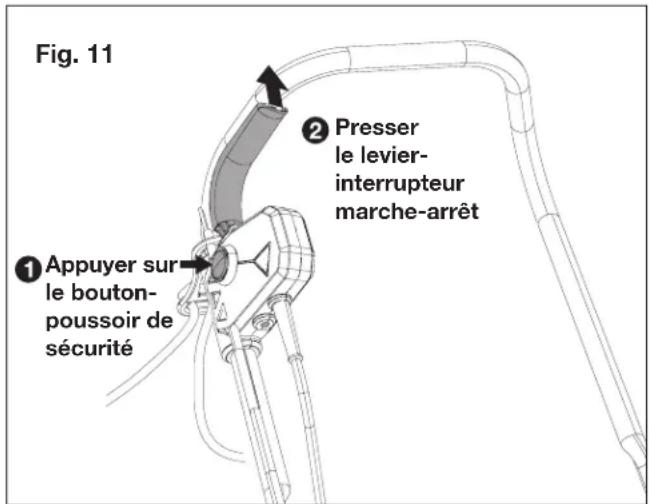 Snow Joe SJ624E-ES - Mise en marche et arrêt - 1