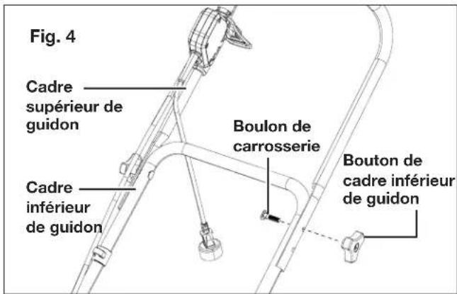 Snow Joe SJ624E-ES - Assemblage des cadres de guidon - 4