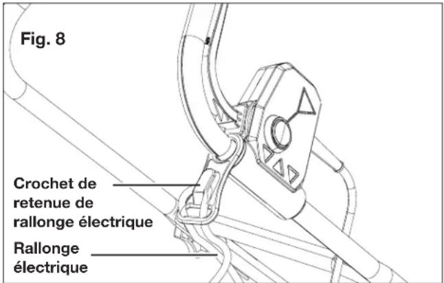 Snow Joe SJ624E-ES - Attache de la rallonge électrique - 1