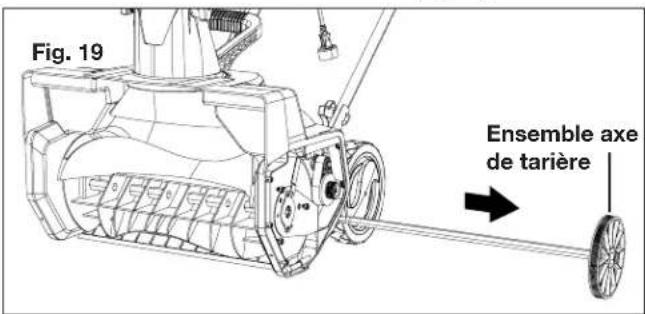 Snow Joe SJ624E-ES - Remplacement de la tarière en plastique - 5