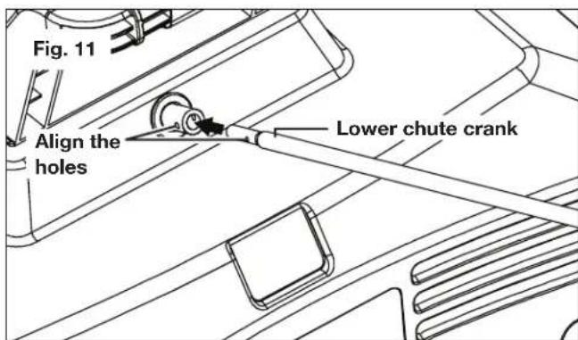 Snow Joe SJ627E-CVR - Chute Crank Assembly - 2