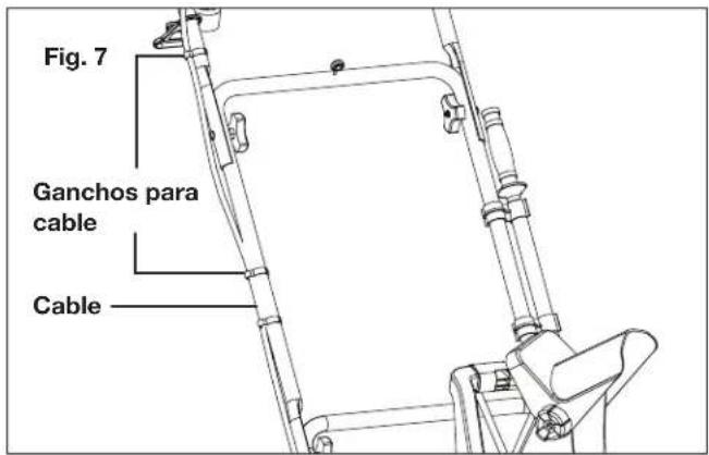 Snow Joe SJ627E-CVR - Ensamblado de la estructura del mango - 6