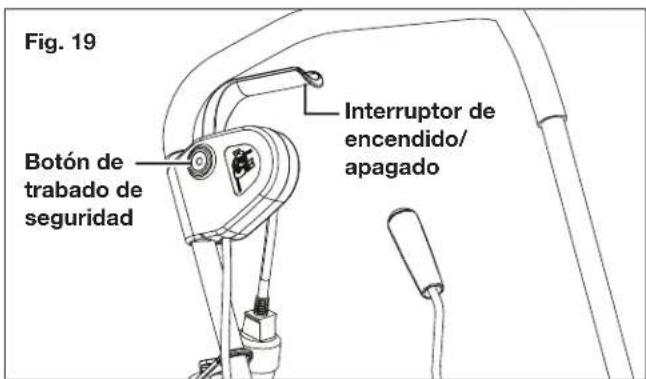 Snow Joe SJ627E-CVR - Encendido y apagado - 1