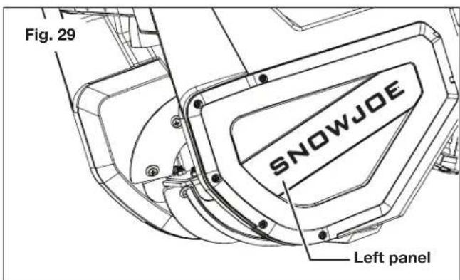 Snow Joe SJ627E-CVR - Replacing the Belt + Pulley - 1