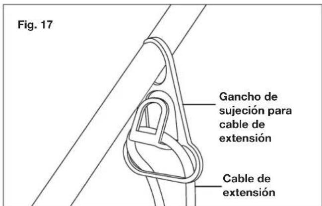 Snow Joe SJ627E-CVR - Sujeción del cable de extensión - 1