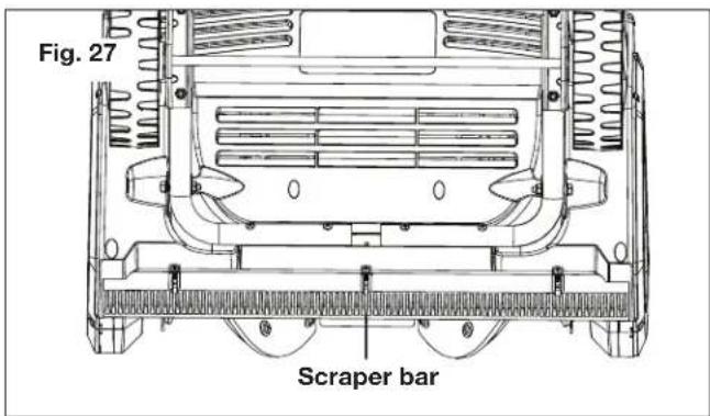 Snow Joe SJ627E-CVR - Replacing the Scraper Bar - 1