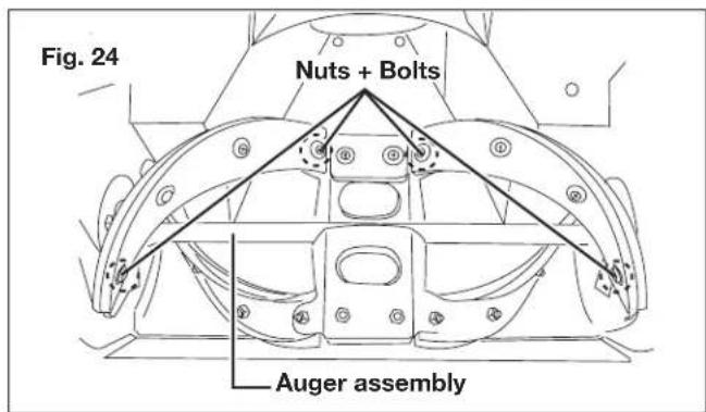 Snow Joe SJ627E-CVR - Replacing the Rubber Plates - 1