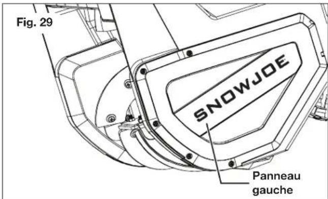 Snow Joe SJ627E-CVR - Remplacement de la courroie et de la poulie - 1