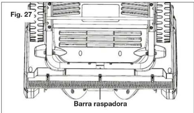 Snow Joe SJ627E-CVR - Reemplazo de la barra raspadora - 1