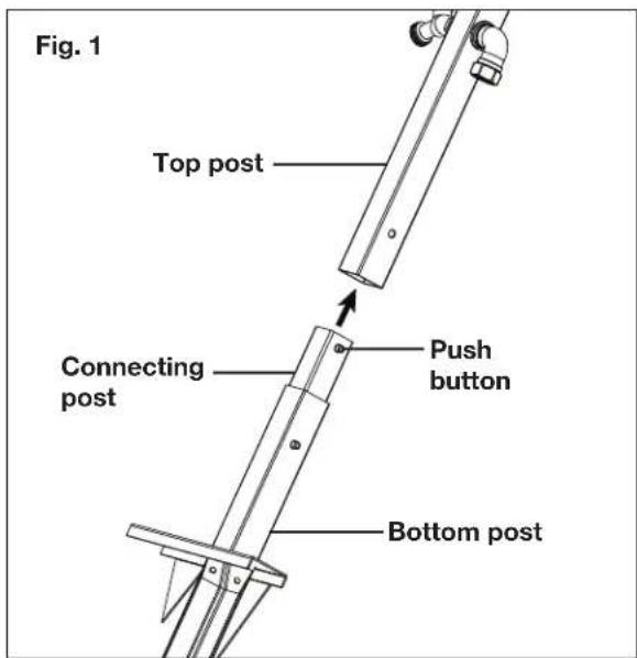 Aqua Joe SJ-SHSBB-TAN - Assembly - 1