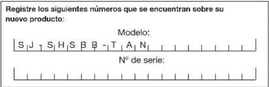 Aqua Joe SJ-SHSBB-TAN - Modelo y número de serie - 1