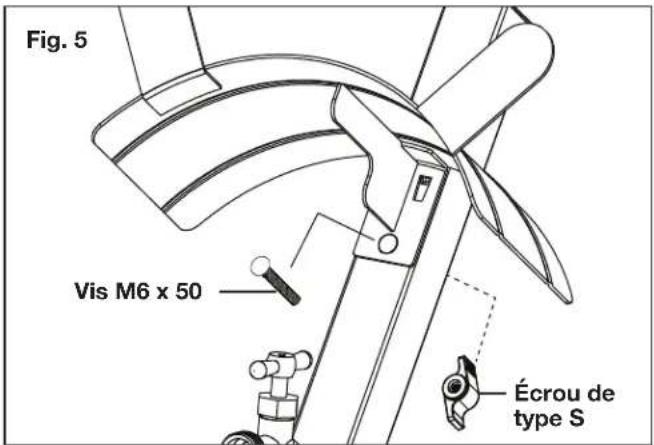 Fig. 5 Vis M6 x 50 Écrou de type S