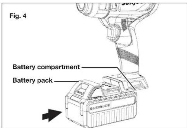Sun Joe 24V-HG100-CT - Starting and Stopping - 1