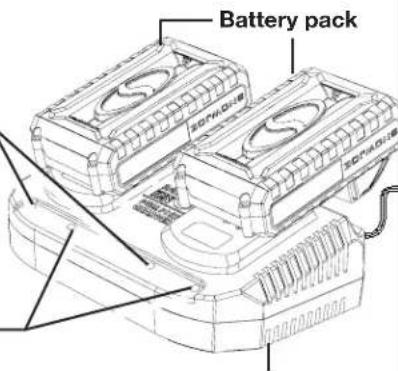 Sun Joe 24V-HG100-CT - Charging the Battery - 8