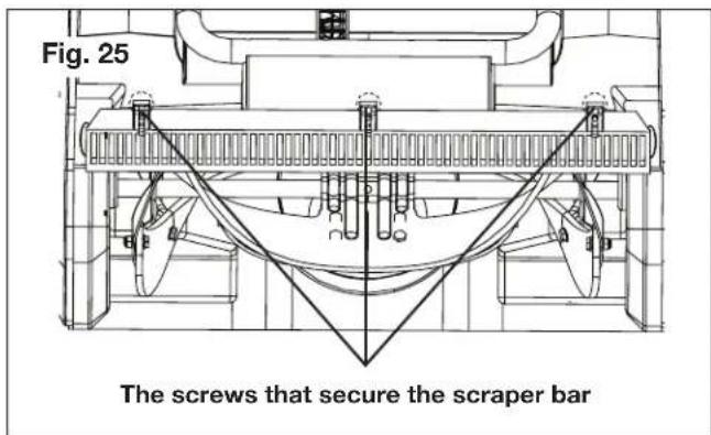 Snow Joe SJ625E - Replacing the Scraper Bar - 2