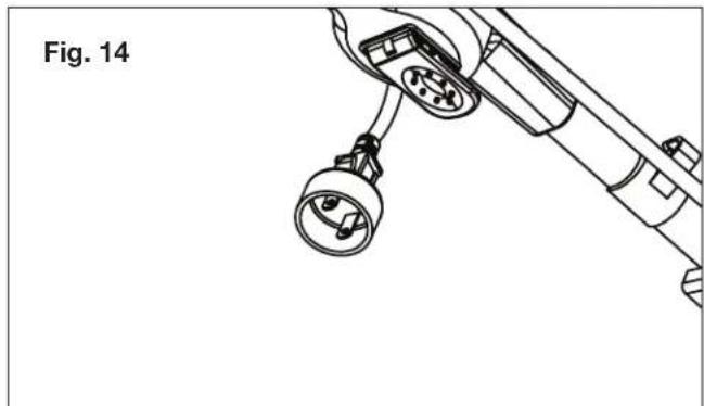 Snow Joe SJ625E - Securing the Extension Cord - 3
