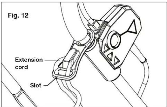 Snow Joe SJ625E - Securing the Extension Cord - 1