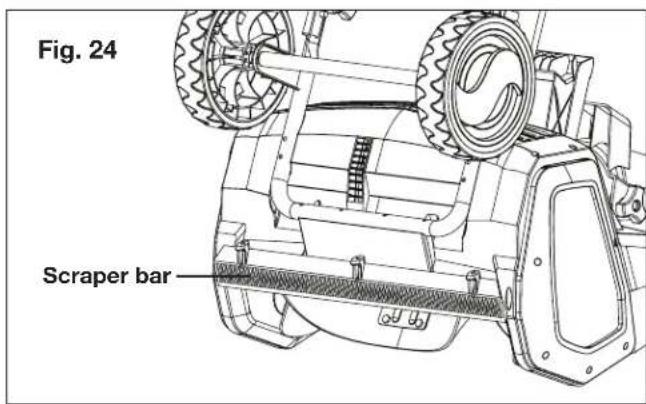 Snow Joe SJ625E - Replacing the Scraper Bar - 1