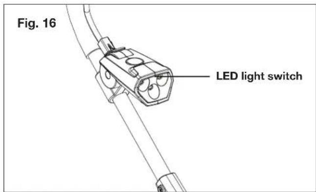 Snow Joe SJ625E - Utilize the LED Light - 1