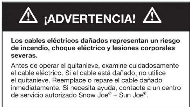 Snow Joe SJ625E - Datos técnicos - 3