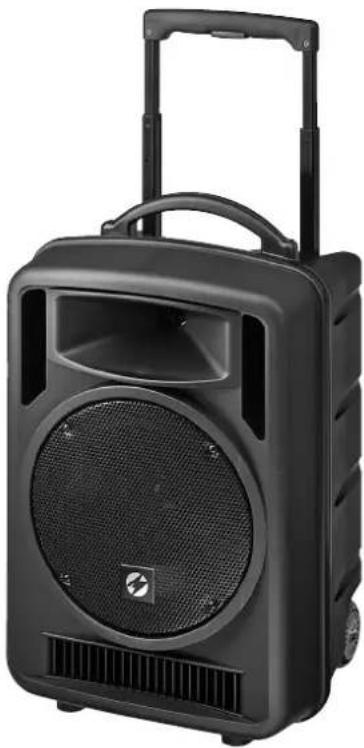 Monacor TXA-1020USB - Portable High-Power Amplifier System - 1